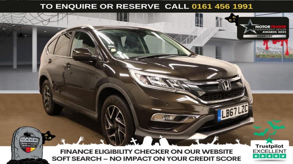 Used 2018 BRONZE HONDA CR-V SUV 2.0 i-VTEC SE Plus Navi SUV 5dr Petrol Auto 4WD Euro 6 (155 ps) (reg. 2018-02-15) for sale in Wilmslow