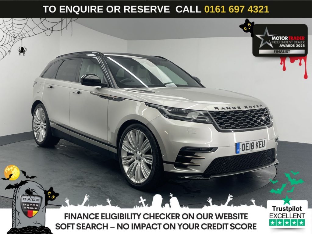 Used 2018 GOLD LAND ROVER RANGE ROVER VELAR SUV 3.0 SD6 V6 R-Dynamic HSE SUV 5dr Diesel Auto 4WD Euro 6 (s/s) (300 ps) (reg. 2018-06-28) for sale in Manchester