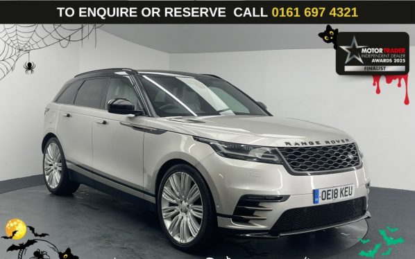 Used 2018 GOLD LAND ROVER RANGE ROVER VELAR SUV 3.0 SD6 V6 R-Dynamic HSE SUV 5dr Diesel Auto 4WD Euro 6 (s/s) (300 ps) (reg. 2018-06-28) for sale in Manchester