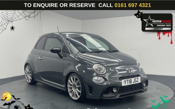 Used 2018 GREY ABARTH 595 Hatchback 1.4 T-Jet Turismo Hatchback 3dr Petrol Manual Euro 6 (165 bhp) (reg. 2018-04-13) for sale in Manchester