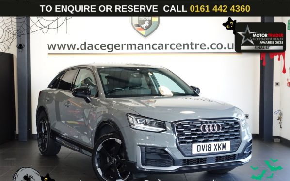 Used 2018 GREY AUDI Q2 SUV 2.0 TDI Edition 1 SUV 5dr Diesel S Tronic quattro Euro 6 (s/s) (150 ps) (reg. 2018-04-30) for sale in Altrincham