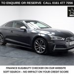 Used 2018 GREY AUDI S5 Coupe 3.0 TFSI V6 Coupe 2dr Petrol Tiptronic quattro Euro 6 (s/s) (354 ps) (reg. 2018-07-12) for sale in Stockport