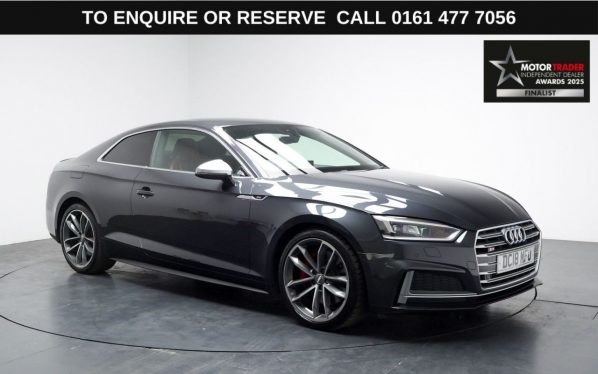 Used 2018 GREY AUDI S5 Coupe 3.0 TFSI V6 Coupe 2dr Petrol Tiptronic quattro Euro 6 (s/s) (354 ps) (reg. 2018-07-12) for sale in Stockport