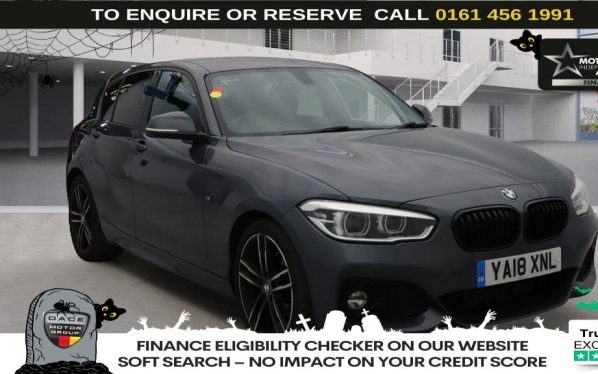 Used 2018 GREY BMW 1 SERIES Hatchback 2.0 118d M Sport Hatchback 5dr Diesel Manual Euro 6 (s/s) (150 ps) (reg. 2018-06-25) for sale in Wilmslow