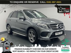 Used 2018 GREY MERCEDES-BENZ GLE SUV 3.0 GLE350d V6 AMG Line (Premium) SUV 5dr Diesel G-Tronic 4MATIC Euro 6 (s/s) (258 ps) (reg. 2018-01-30) for sale in Manchester