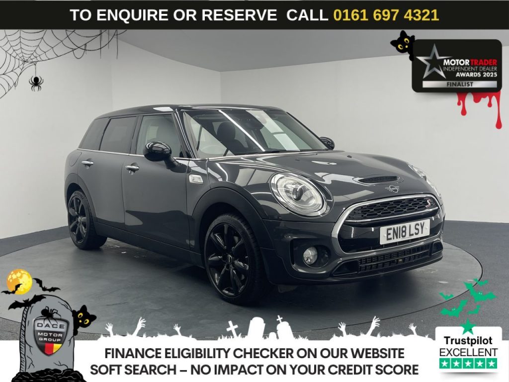 Used 2018 GREY MINI CLUBMAN Estate 2.0 Cooper S Estate 6dr Petrol Auto Euro 6 (s/s) (192 ps) (reg. 2018-06-28) for sale in Manchester