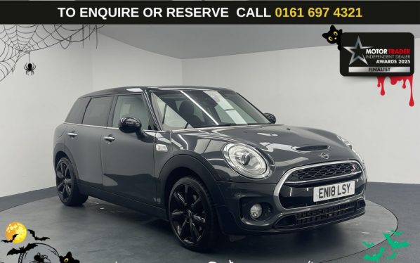 Used 2018 GREY MINI CLUBMAN Estate 2.0 Cooper S Estate 6dr Petrol Auto Euro 6 (s/s) (192 ps) (reg. 2018-06-28) for sale in Manchester