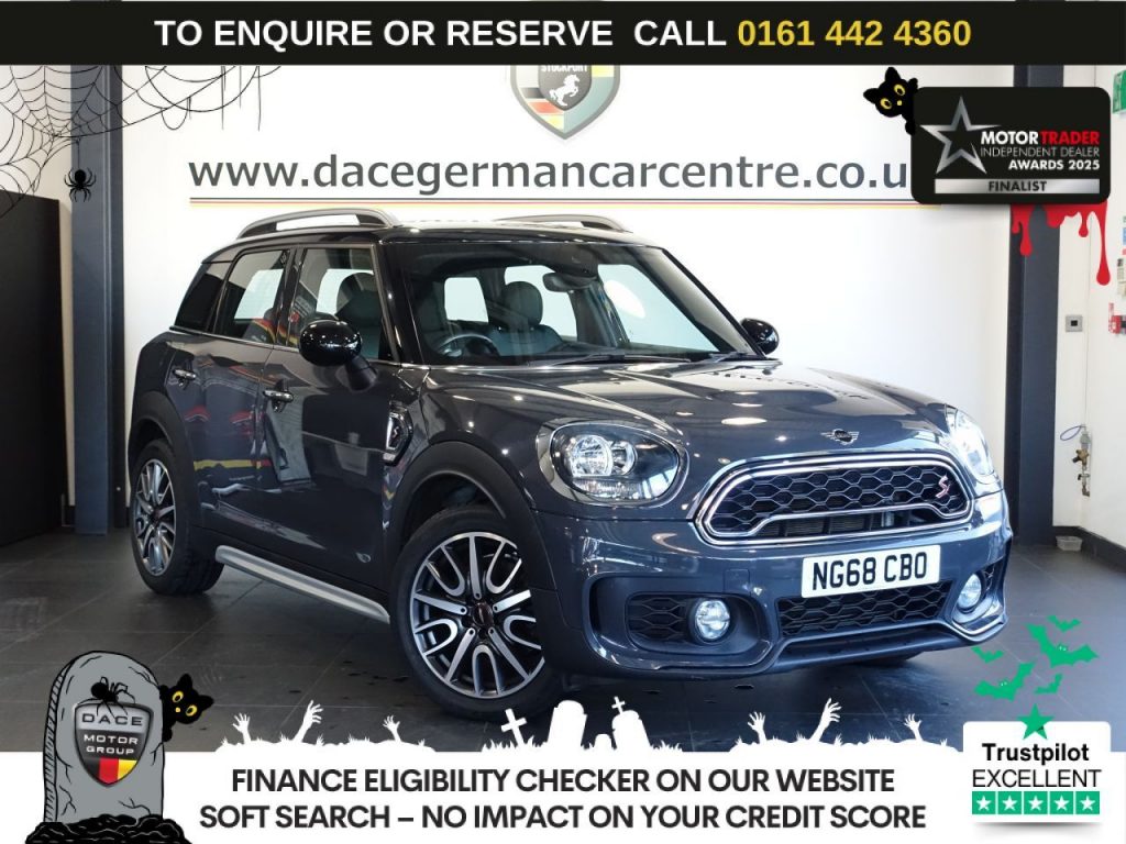 Used 2018 GREY MINI COUNTRYMAN SUV 2.0 Cooper S Sport SUV 5dr Petrol Steptronic Euro 6 (s/s) (192 ps) £2195 EXTRAS (reg. 2018-12-28) for sale in Altrincham