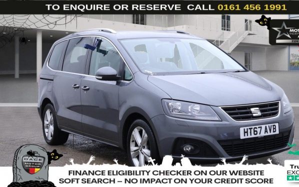 Used 2018 GREY SEAT ALHAMBRA MPV 2.0 TDI XCELLENCE MPV 5dr Diesel DSG Euro 6 (s/s) (184 ps) (reg. 2018-01-30) for sale in Wilmslow