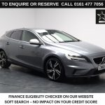 Used 2018 GREY VOLVO V40 Hatchback 2.0 T3 GPF R-Design Pro Hatchback 5dr Petrol Manual Euro 6 (s/s) (152 ps) (reg. 2018-11-29) for sale in Stockport
