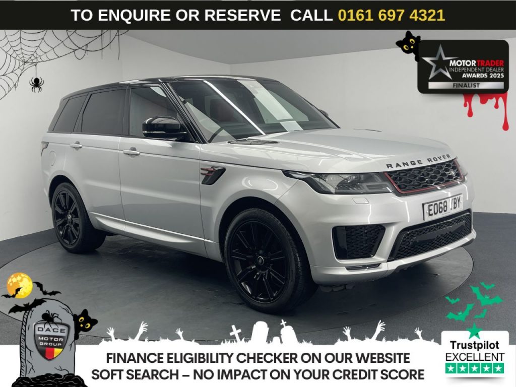 Used 2018 SILVER LAND ROVER RANGE ROVER SPORT SUV 3.0 SD V6 HSE Dynamic SUV 5dr Diesel Auto 4WD Euro 6 (s/s) (306 ps) (reg. 2018-11-03) for sale in Manchester