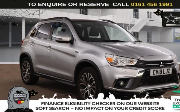 Used 2018 SILVER MITSUBISHI ASX SUV 1.6 4 SUV 5dr Petrol Manual Euro 6 (117 ps) (reg. 2018-03-27) for sale in Wilmslow