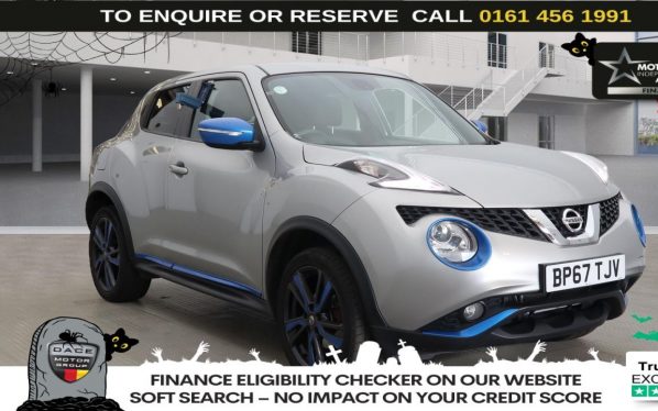 Used 2018 SILVER NISSAN JUKE SUV 1.2 DIG-T N-Connecta SUV 5dr Petrol Manual Euro 6 (s/s) (115 ps) (reg. 2018-01-31) for sale in Wilmslow