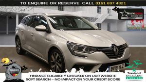 Used 2018 SILVER RENAULT MEGANE Estate 1.6 dCi Dynamique Nav Sport Tourer 5dr Diesel Manual Euro 6 (s/s) (130 ps) (reg. 2018-03-09) for sale in Manchester