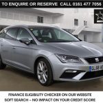 Used 2018 SILVER SEAT LEON Estate 2.0 TSI FR Sport ST 5dr Petrol DSG Euro 6 (s/s) (190 ps) (reg. 2018-11-30) for sale in Stockport