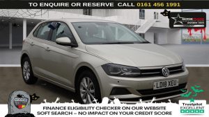 Used 2018 SILVER VOLKSWAGEN POLO Hatchback 1.0 TSI SE Hatchback 5dr Petrol DSG Euro 6 (s/s) (95 ps) (reg. 2018-04-30) for sale in Wilmslow