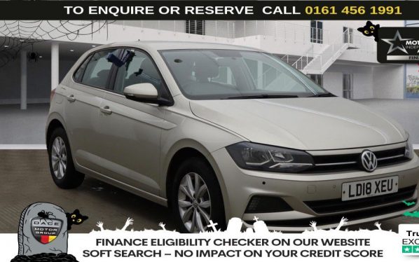 Used 2018 SILVER VOLKSWAGEN POLO Hatchback 1.0 TSI SE Hatchback 5dr Petrol DSG Euro 6 (s/s) (95 ps) (reg. 2018-04-30) for sale in Wilmslow