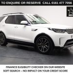 Used 2018 WHITE LAND ROVER DISCOVERY SUV 3.0 TD V6 HSE SUV 5dr Diesel Auto 4WD Euro 6 (s/s) (258 ps) VAN COMMERCIAL (reg. 2018-06-30) for sale in Stockport