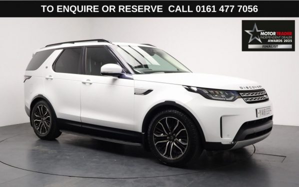 Used 2018 WHITE LAND ROVER DISCOVERY SUV 3.0 TD V6 HSE SUV 5dr Diesel Auto 4WD Euro 6 (s/s) (258 ps) VAN COMMERCIAL (reg. 2018-06-30) for sale in Stockport