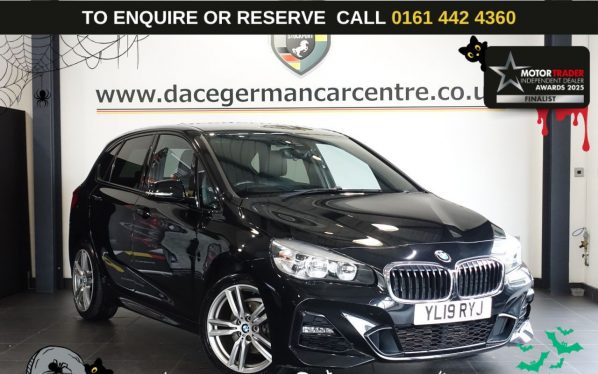 Used 2019 BLACK BMW 2 SERIES ACTIVE TOURER MPV 1.5 218i M Sport MPV 5dr Petrol Manual Euro 6 (s/s) (140 ps) £1175 EXTRAS (reg. 2019-05-24) for sale in Altrincham