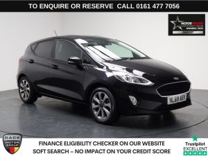 Used 2019 BLACK FORD FIESTA Hatchback 1.1 Ti-VCT Trend Hatchback 5dr Petrol Manual Euro 6 (s/s) (85 ps) (reg. 2019-09-30) for sale in Stockport