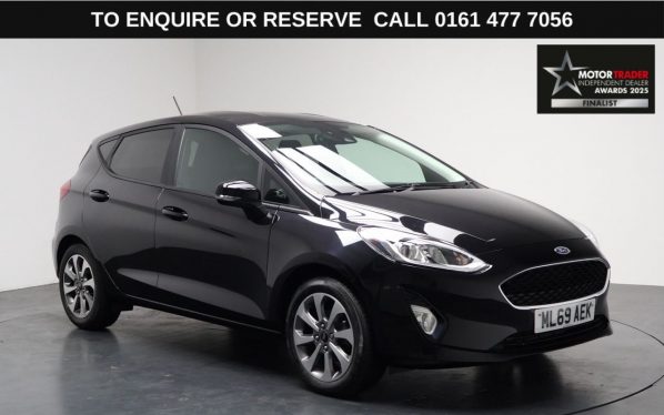 Used 2019 BLACK FORD FIESTA Hatchback 1.1 Ti-VCT Trend Hatchback 5dr Petrol Manual Euro 6 (s/s) (85 ps) (reg. 2019-09-30) for sale in Stockport