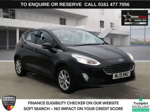 Used 2019 BLACK FORD FIESTA Hatchback 1.1 Ti-VCT Zetec Hatchback 5dr Petrol Manual Euro 6 (s/s) (85 ps) (reg. 2019-03-19) for sale in Stockport