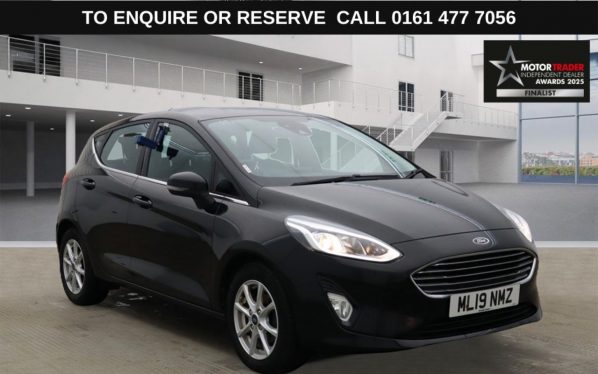 Used 2019 BLACK FORD FIESTA Hatchback 1.1 Ti-VCT Zetec Hatchback 5dr Petrol Manual Euro 6 (s/s) (85 ps) (reg. 2019-03-19) for sale in Stockport