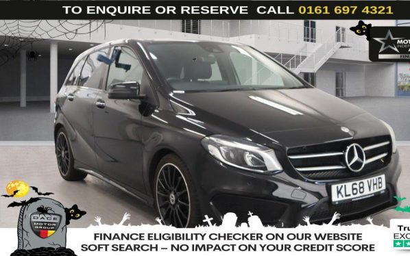 Used 2019 BLACK MERCEDES-BENZ B-CLASS MPV 2.1 B200 CDI AMG Line MPV 5dr Diesel 7G-DCT Euro 6 (s/s) (136 ps) (reg. 2019-02-15) for sale in Manchester
