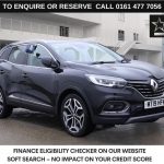 Used 2019 BLACK RENAULT KADJAR SUV 1.3 TCe GT Line SUV 5dr Petrol Manual Euro 6 (s/s) (140 ps) (reg. 2019-03-30) for sale in Stockport
