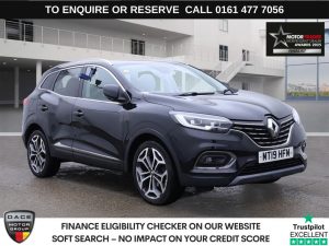 Used 2019 BLACK RENAULT KADJAR SUV 1.3 TCe GT Line SUV 5dr Petrol Manual Euro 6 (s/s) (140 ps) (reg. 2019-03-30) for sale in Stockport