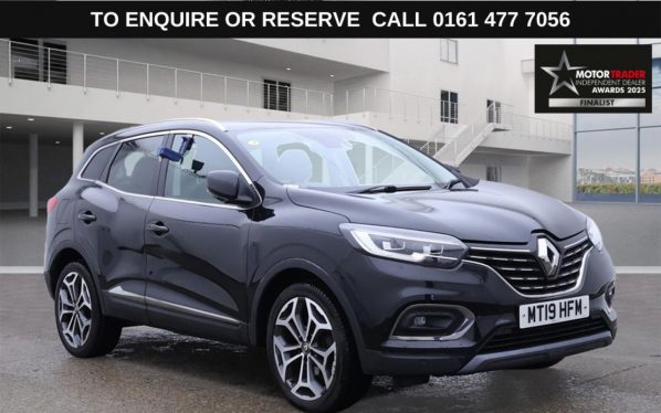 Used 2019 BLACK RENAULT KADJAR SUV 1.3 TCe GT Line SUV 5dr Petrol Manual Euro 6 (s/s) (140 ps) (reg. 2019-03-30) for sale in Stockport