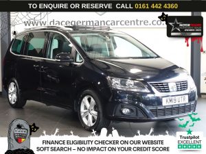 Used 2019 BLACK SEAT ALHAMBRA MPV 2.0 TDI Ecomotive XCELLENCE MPV 5dr Diesel Manual Euro 6 (s/s) (150 ps) (reg. 2019-04-02) for sale in Altrincham