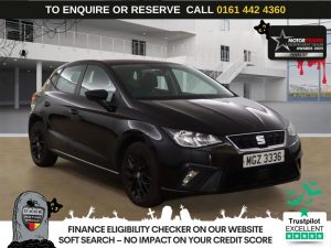 Used 2019 BLACK SEAT IBIZA Hatchback 1.0 MPI SE Technology Hatchback 5dr Petrol Manual Euro 6 (s/s) GPF (80 ps) (reg. 2019-01-24) for sale in Altrincham
