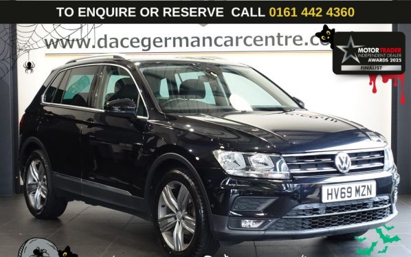 Used 2019 BLACK VOLKSWAGEN TIGUAN SUV 2.0 TDI Match SUV 5dr Diesel Manual Euro 6 (s/s) (150 ps) £915 EXTRAS (reg. 2019-09-26) for sale in Altrincham