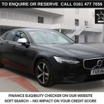 Used 2019 BLACK VOLVO S90 Saloon 2.0 T4 R-Design Plus Saloon 4dr Petrol Auto Euro 6 (s/s) (190 ps) (reg. 2019-05-31) for sale in Stockport