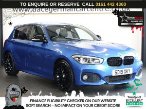 Used 2019 BLUE BMW 1 SERIES Hatchback 1.5 116d M Sport Hatchback 5dr Diesel Manual Euro 6 (s/s) (116 ps) (reg. 2019-03-15) for sale in Altrincham
