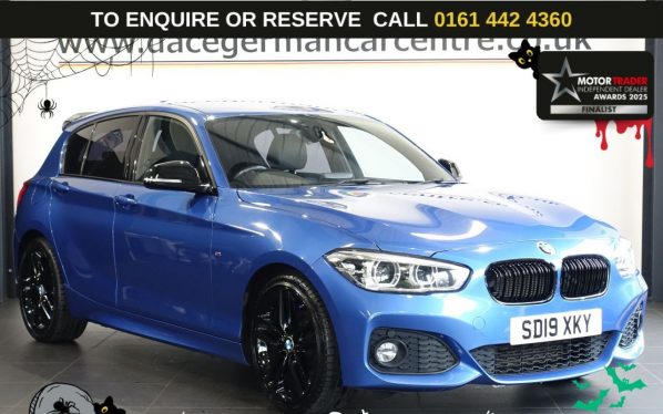 Used 2019 BLUE BMW 1 SERIES Hatchback 1.5 116d M Sport Hatchback 5dr Diesel Manual Euro 6 (s/s) (116 ps) (reg. 2019-03-15) for sale in Altrincham