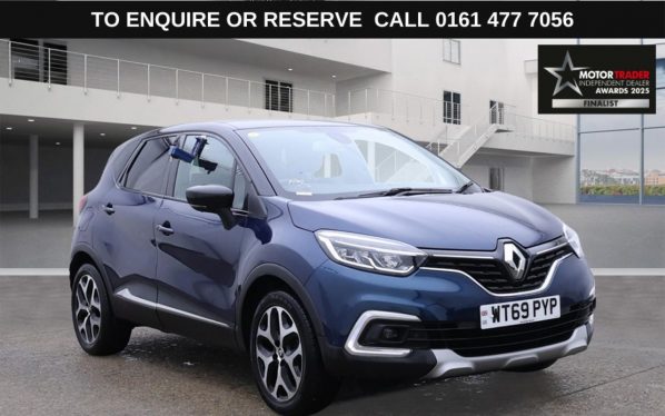 Used 2019 BLUE RENAULT CAPTUR SUV 1.3 TCe ENERGY GT Line SUV 5dr Petrol Manual Euro 6 (s/s) (130 ps) (reg. 2019-09-07) for sale in Stockport