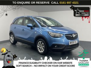 Used 2019 BLUE VAUXHALL CROSSLAND X SUV 1.2 SE SUV 5dr Petrol Manual Euro 6 (83 ps) (reg. 2019-02-22) for sale in Manchester