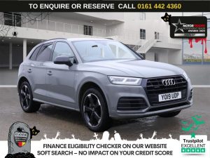 Used 2019 GREY AUDI Q5 SUV 2.0 TDI 40 Black Edition SUV 5dr Diesel S Tronic quattro Euro 6 (s/s) (190 ps) (reg. 2019-04-26) for sale in Altrincham