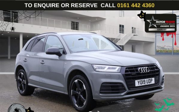 Used 2019 GREY AUDI Q5 SUV 2.0 TDI 40 Black Edition SUV 5dr Diesel S Tronic quattro Euro 6 (s/s) (190 ps) (reg. 2019-04-26) for sale in Altrincham