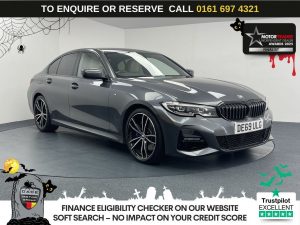 Used 2019 GREY BMW 3 SERIES Saloon 3.0 330d M Sport Saloon 4dr Diesel Auto Euro 6 (s/s) (265 ps) (reg. 2019-12-24) for sale in Manchester