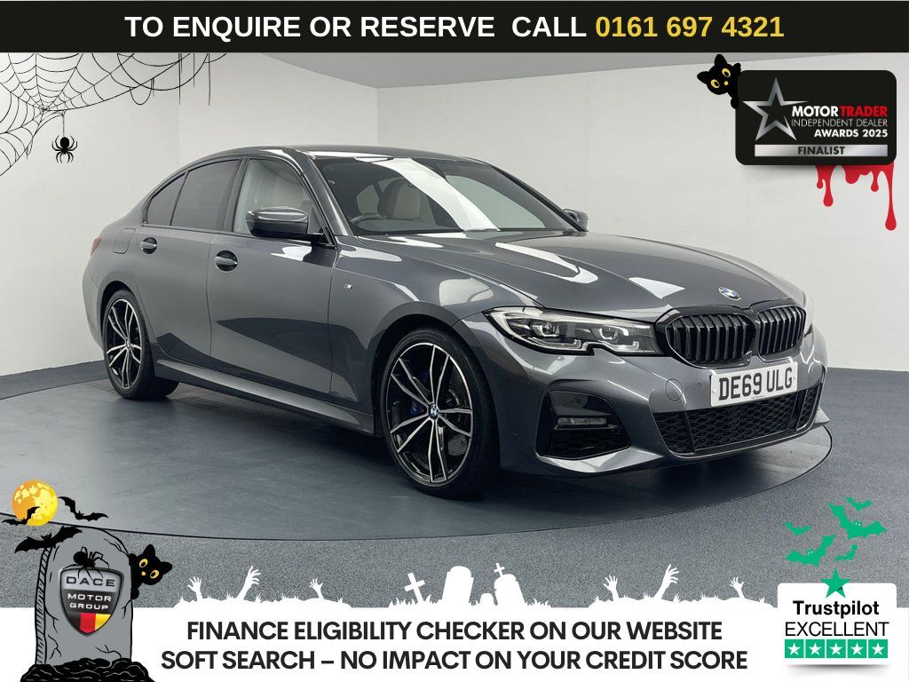 Used 2019 GREY BMW 3 SERIES Saloon 3.0 330d M Sport Saloon 4dr Diesel Auto Euro 6 (s/s) (265 ps) (reg. 2019-12-24) for sale in Manchester