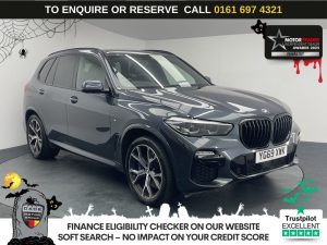 Used 2019 GREY BMW X5 SUV 3.0 40i M Sport SUV 5dr Petrol Auto xDrive Euro 6 (s/s) (340 ps) (reg. 2019-09-18) for sale in Manchester