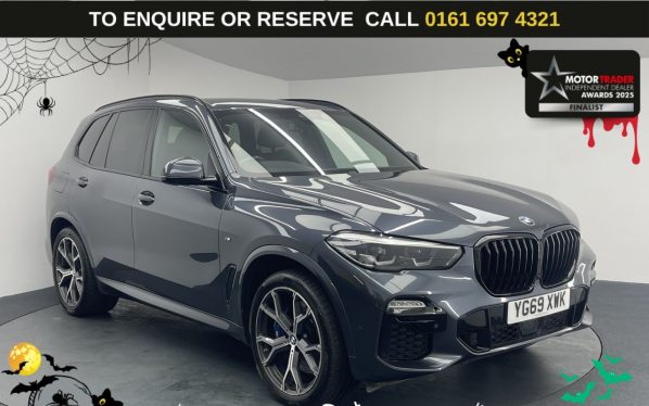 Used 2019 GREY BMW X5 SUV 3.0 40i M Sport SUV 5dr Petrol Auto xDrive Euro 6 (s/s) (340 ps) (reg. 2019-09-18) for sale in Manchester