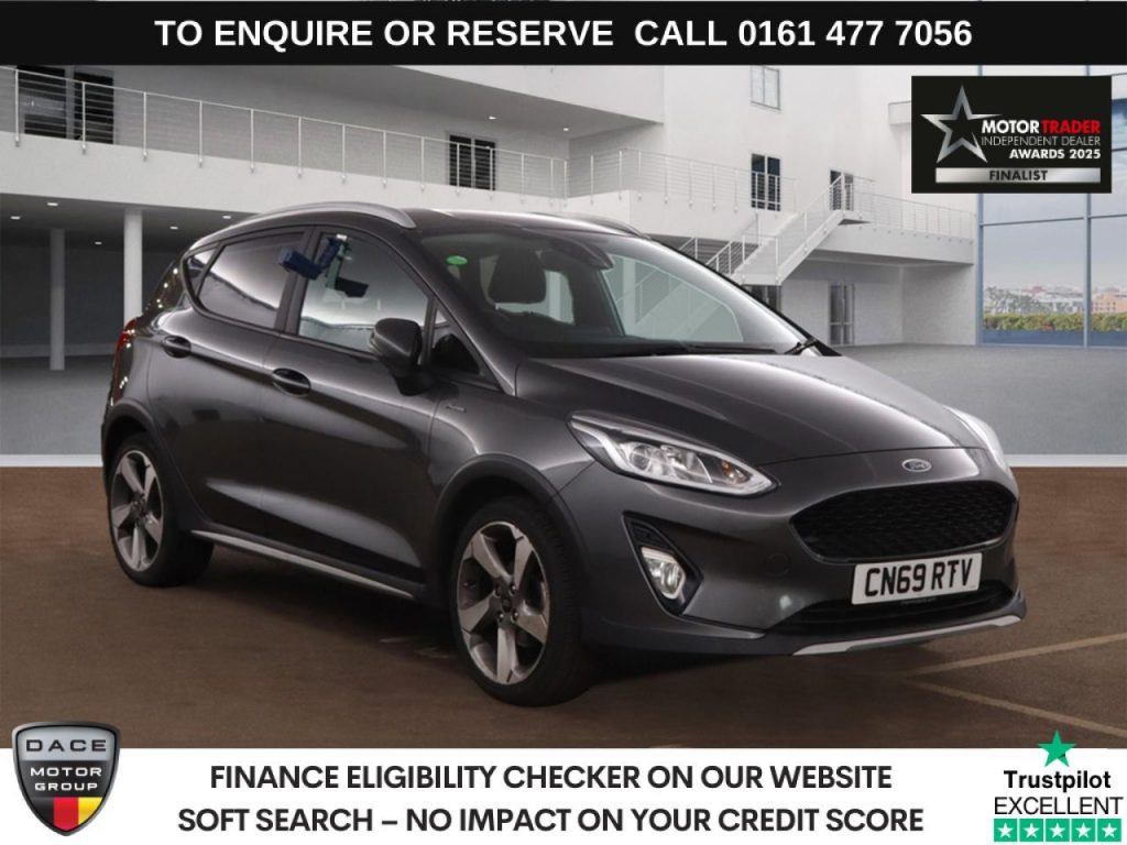 Used 2019 GREY FORD FIESTA Hatchback 1.0T EcoBoost GPF Active 1 Hatchback 5dr Petrol Manual Euro 6 (s/s) (100 ps) (reg. 2019-11-08) for sale in Stockport