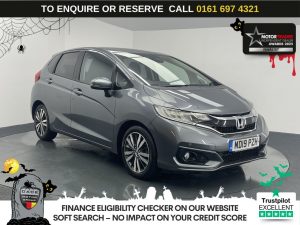 Used 2019 GREY HONDA JAZZ Hatchback 1.3 i-VTEC EX Hatchback 5dr Petrol Manual Euro 6 (s/s) (102 ps) (reg. 2019-05-20) for sale in Manchester