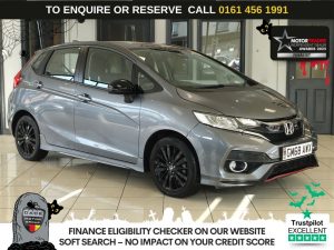 Used 2019 GREY HONDA JAZZ Hatchback 1.5 i-VTEC Sport Hatchback 5dr Petrol CVT Euro 6 (s/s) (130 ps) (reg. 2019-02-28) for sale in Wilmslow