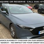 Used 2019 GREY MAZDA MAZDA3 Hatchback 2.0 SKYACTIV-X MHEV Sport Hatchback 5dr Petrol Auto Euro 6 (s/s) (180 ps) (reg. 2019-10-10) for sale in Stockport